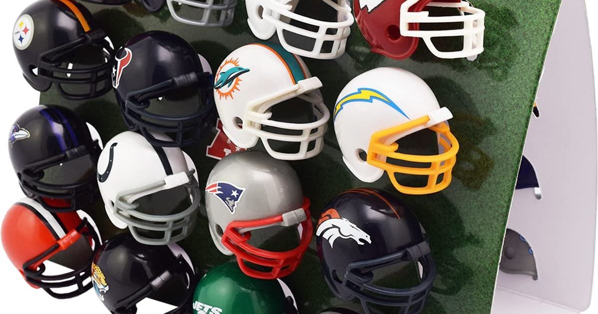 32-Piece NFL Helmet Tracker Set Just $32.53 on Amazon