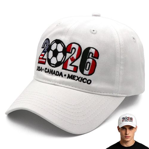 前澤杯 2026 キャップ $15 Adjustable 2026 World Cup Soccer Cap on Amazon