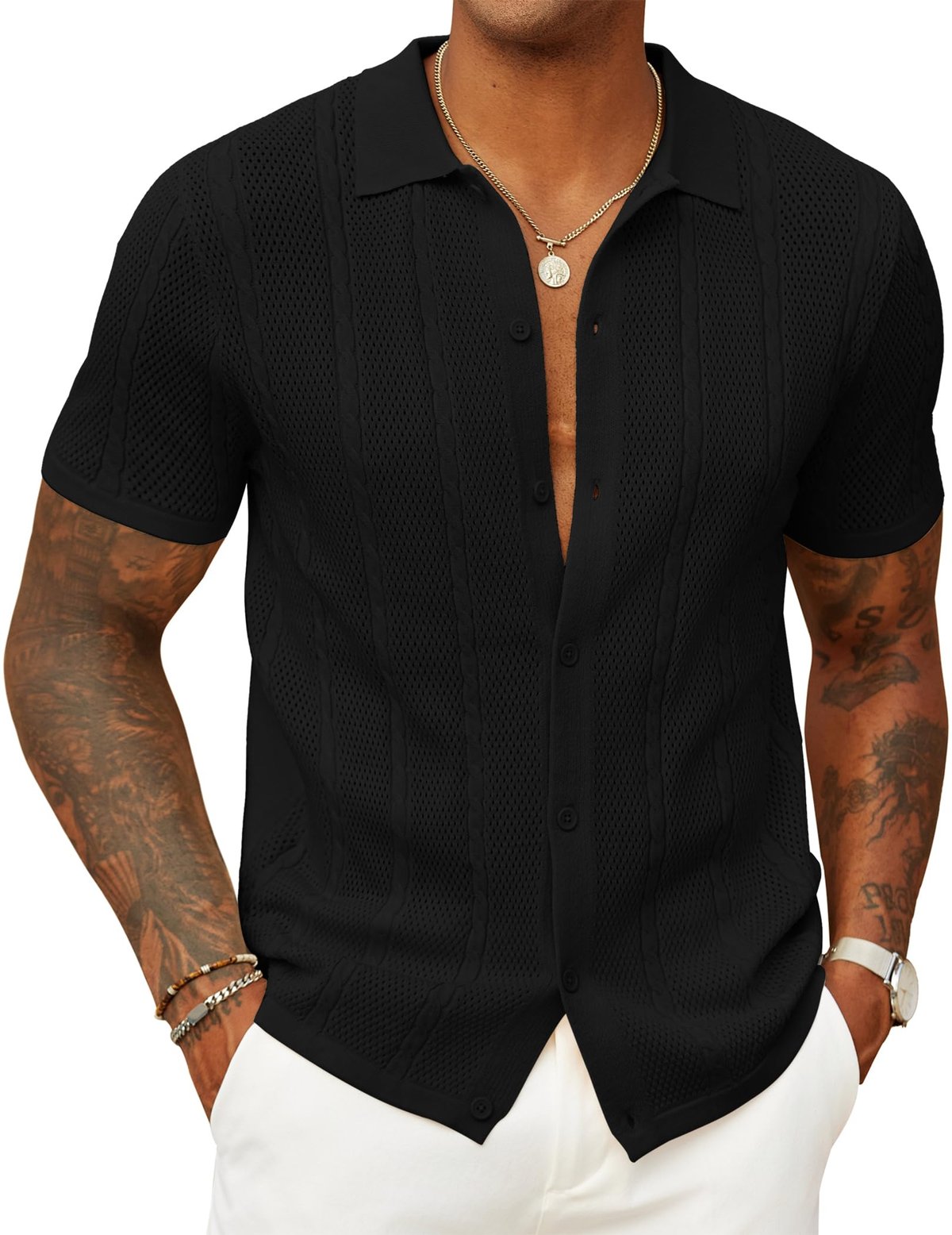 amazon dress shirts men Amazon.com: ROUWELL Black Mens Linen Shirt Casual Untucked Short Sleeve  Button Down Shirts Lightweight Beach Tops Summer S : Clothing, Shoes &  Jewelry