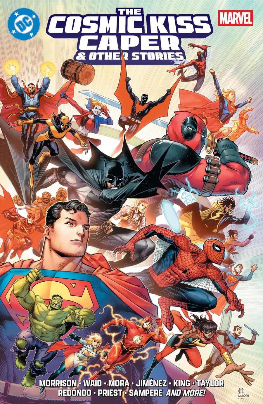 ❗️最終値下❗️レア MARVEL DC クロスオーバー コラボ アメコミ4冊セット DC/Marvel: The Cosmic Kiss Caper Pre-Order Deal on Amazon