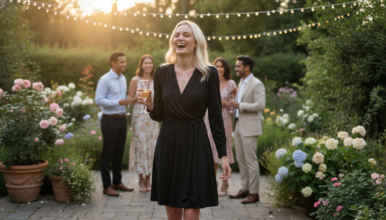 DKNY Faux Wrap Dress 81% Off at Macy's - Now $32.06