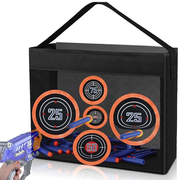 Foldable Nerf Target 22% Off—Collects Darts as You Shoot