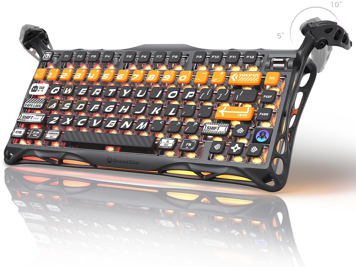 GravaStar Mercury K1 Pro＋コイルケーブル＋リストレスト GravaStar Mercury K1 Pro＋コイルケーブル＋リストレスト GravaStar