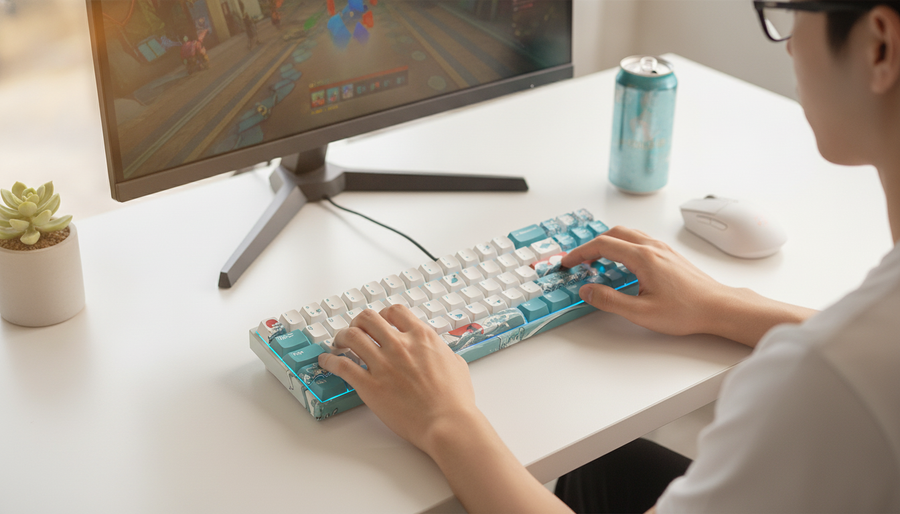 Hot-Swappable Wireless Gaming Keyboard Drops to $47