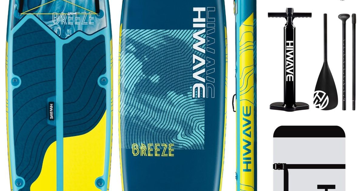 Award-Winning Inflatable Paddle Board Now $150 at Amazon