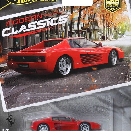 Hot Wheels Ferrari Testarossa Car Culture Under $18