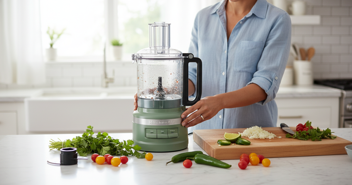 ホームベーカリー KitchenAid x Magnolia 9-Cup Food Processor $20 Off at Target