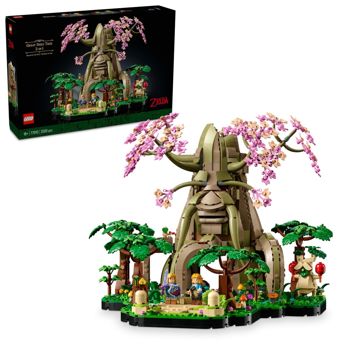 LEGO Zelda Great Deku Tree 2-in-1 Set $60 Off at Amazon