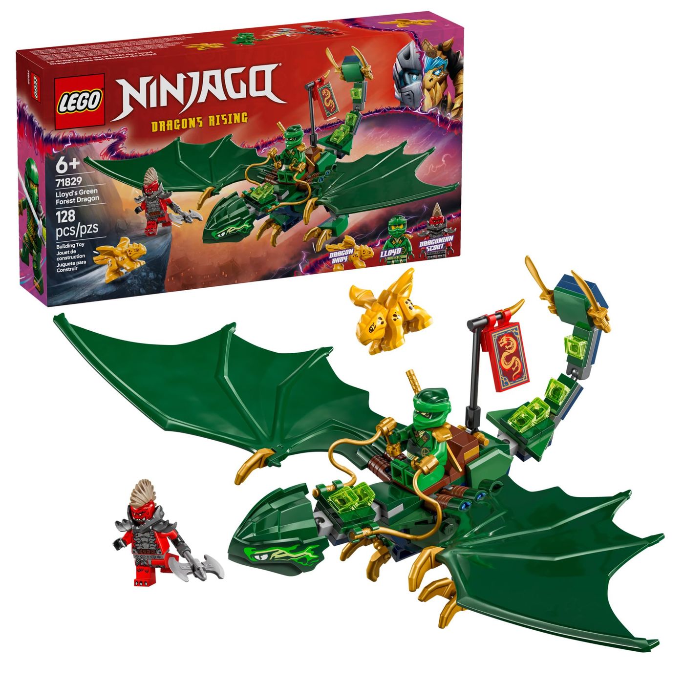 LEGO NINJAGO Dragon Set With Exclusive Golden Baby Dragon