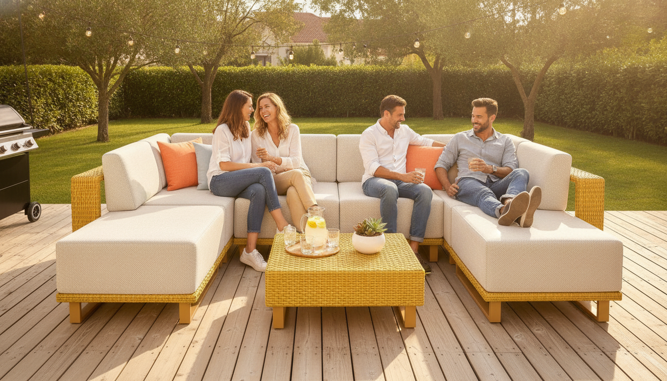 MIXPATIO 6-Piece Outdoor Sectional $167 Off on Amazon MIXPATIO 6-Piece Outdoor Sectional $167 Off on Amazon