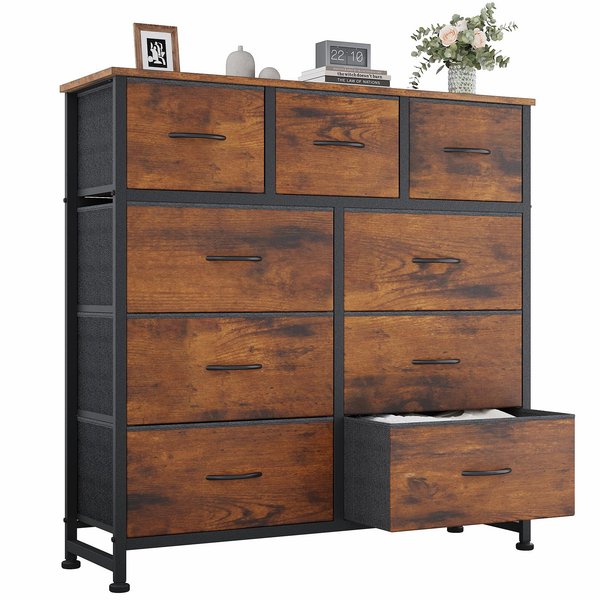 9-Drawer Fabric Dresser Under $50 on Amazon—Perfect for Renters