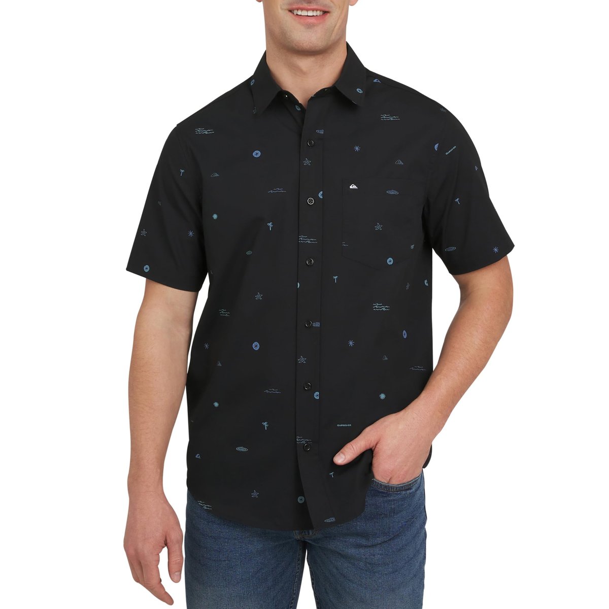 black dress shirt amazon Amazon.com: J.VER Men's Dress Shirts Solid Long Sleeve Stretch Wrinkle-Free Formal Shirt Business Casual Button Down Shirts Black Small : Clothing, Shoes & Jewelry