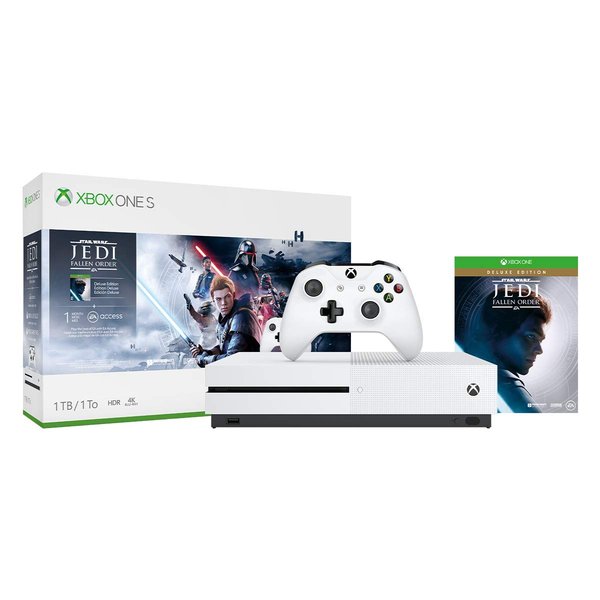 Renewed Xbox One S Star Wars Bundle for $301.54 on Amazon