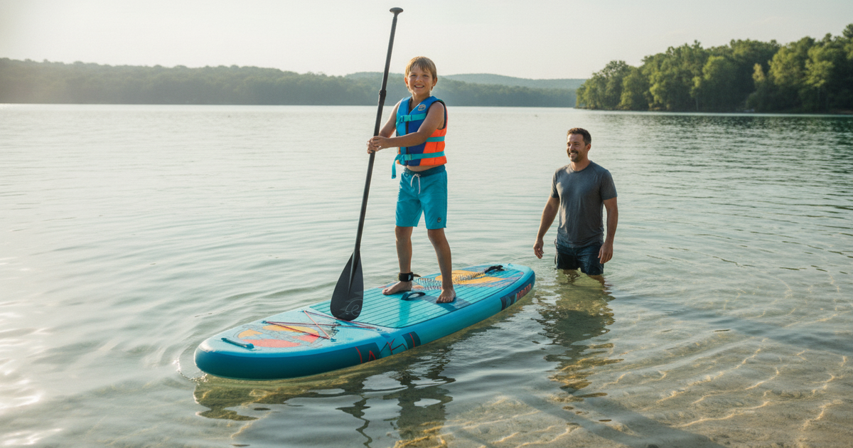 Retrospec 8-Foot Inflatable Paddleboard $30 Off at Amazon