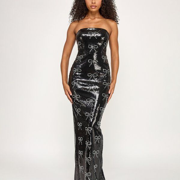 black white formal dresses Mermaid Black And White Off Shoulder Long Prom Dress US4 / Black/White