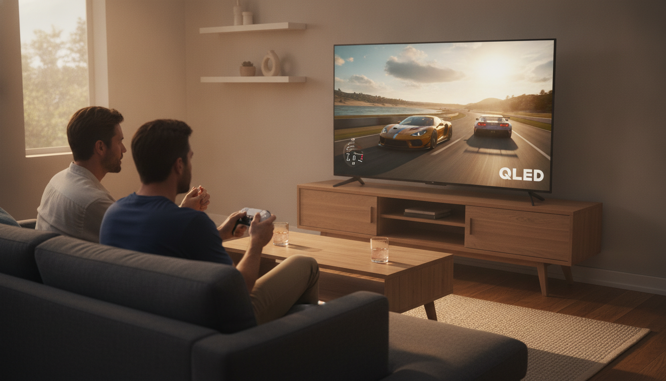 TCL 55-Inch QLED Gaming TV With 120Hz Down to $540