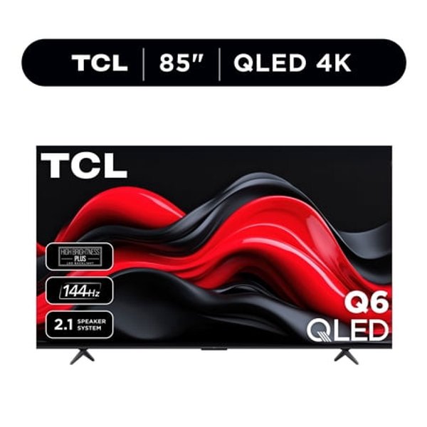 85-Inch TCL QLED TV Just $698 at Walmart (2024 Q6 Series)