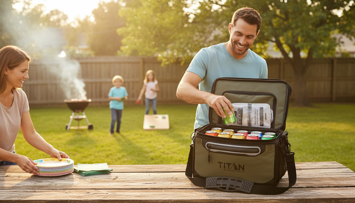 Titan 38-Can Soft Cooler With Ice Blanket Just $20 at Walmart