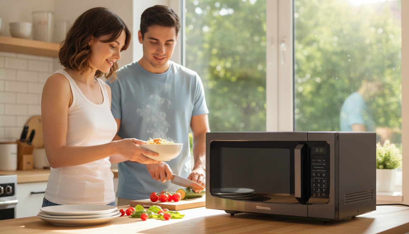 Toshiba Smart Sensor Microwave on Sale for $164 | Deal
